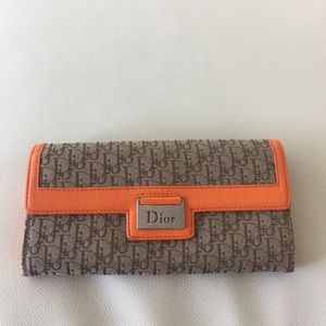 Authentic Christian Dior wallet